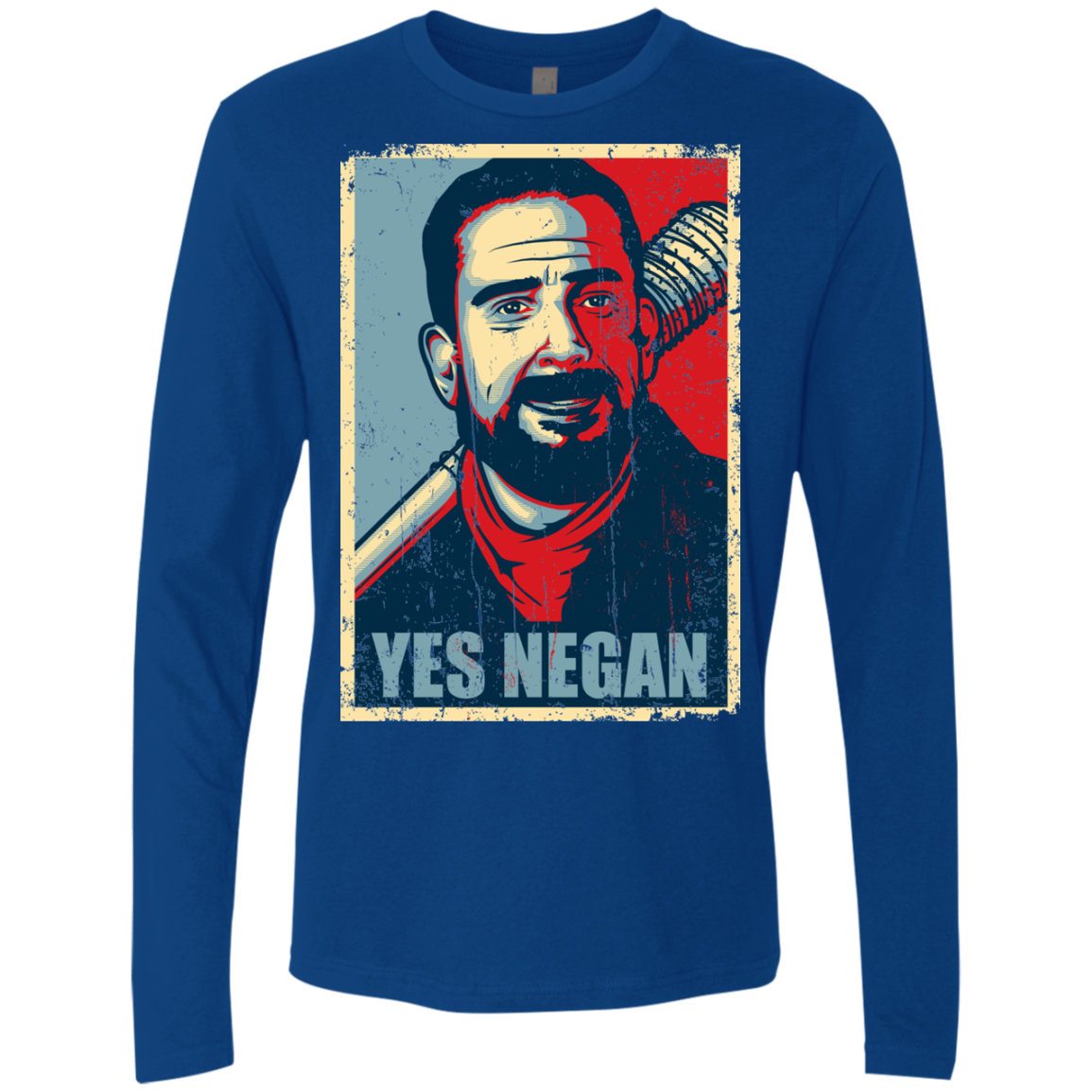 Yes Negan Men's Premium Long Sleeve