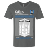TARDIS SERVICE AND REPAIR MANUAL Men's Premium V-Neck