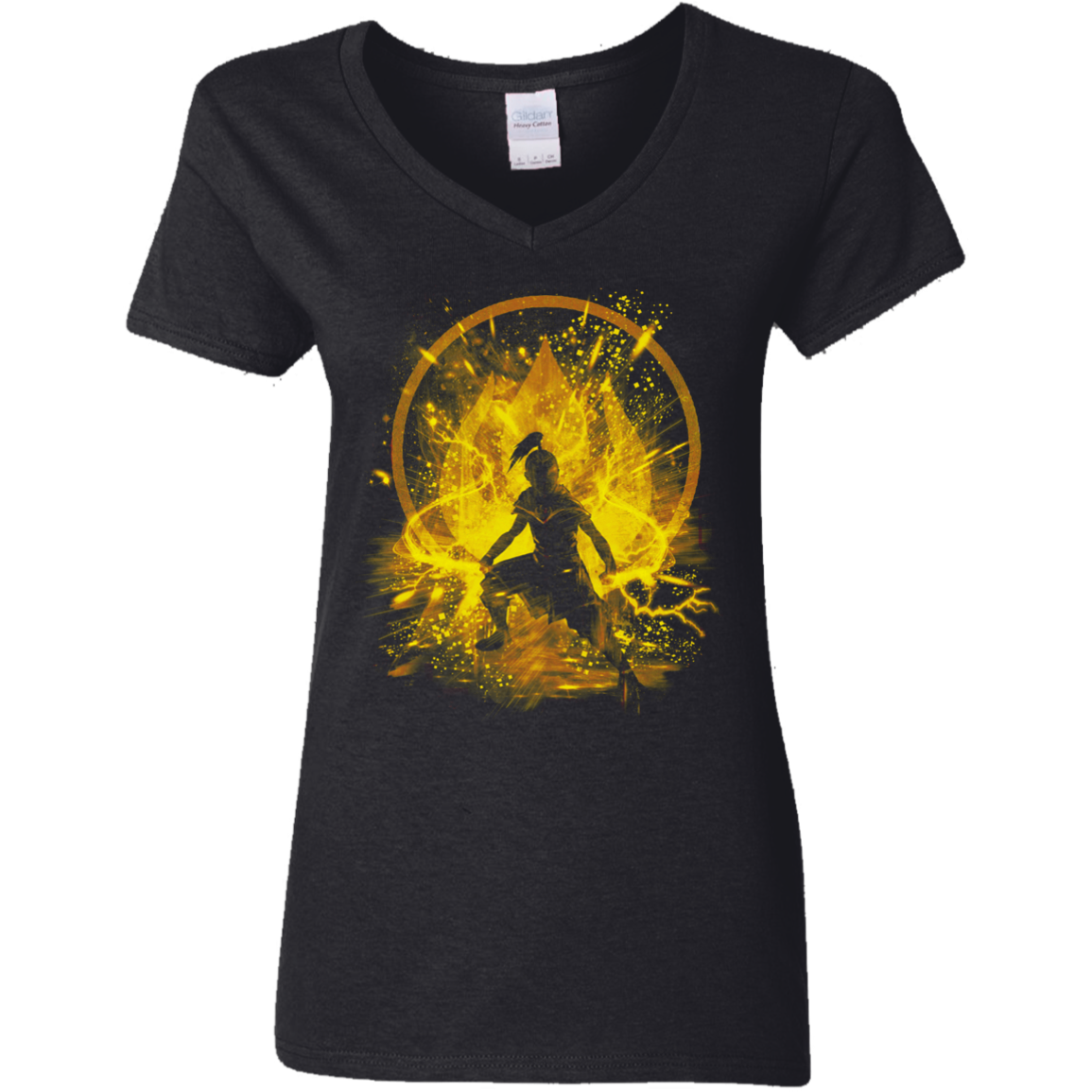 Fire Prince Women's V-Neck T-Shirt