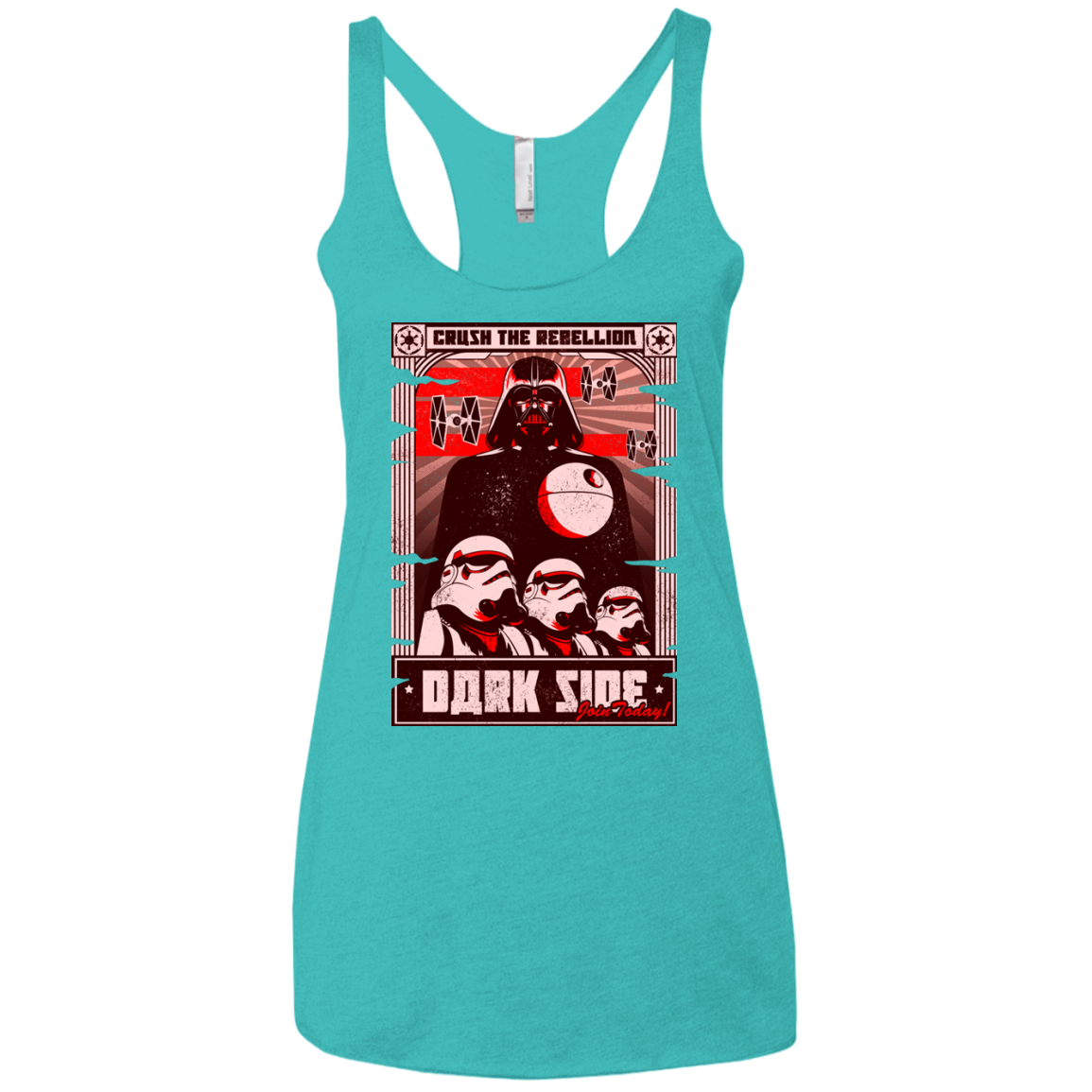 Join the Dark SIde Women's Triblend Racerback Tank