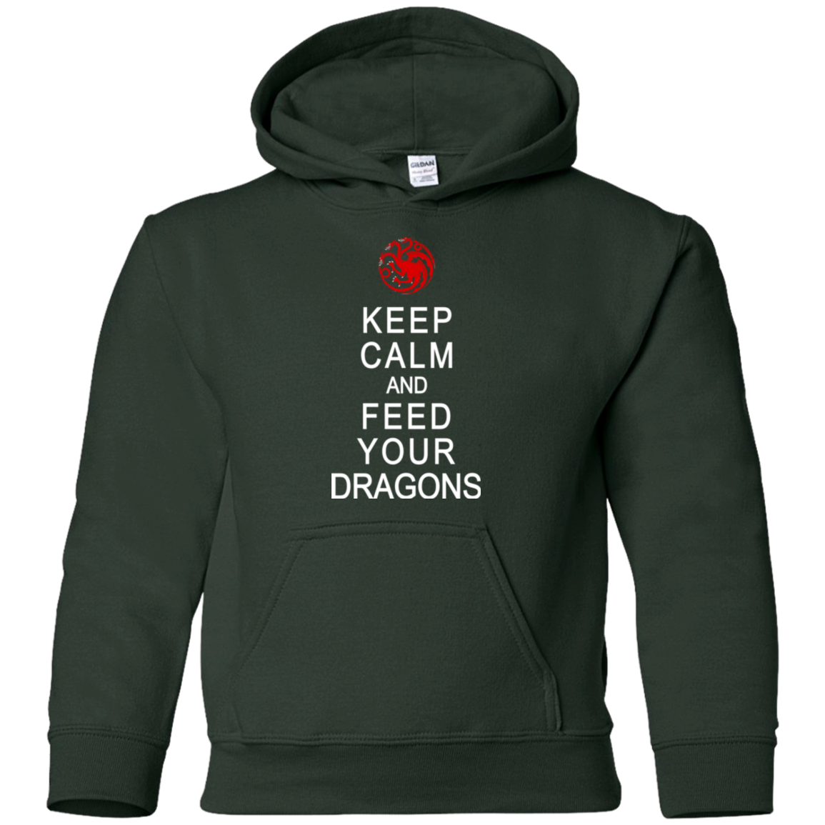 Feed dragons Youth Hoodie