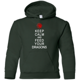 Feed dragons Youth Hoodie