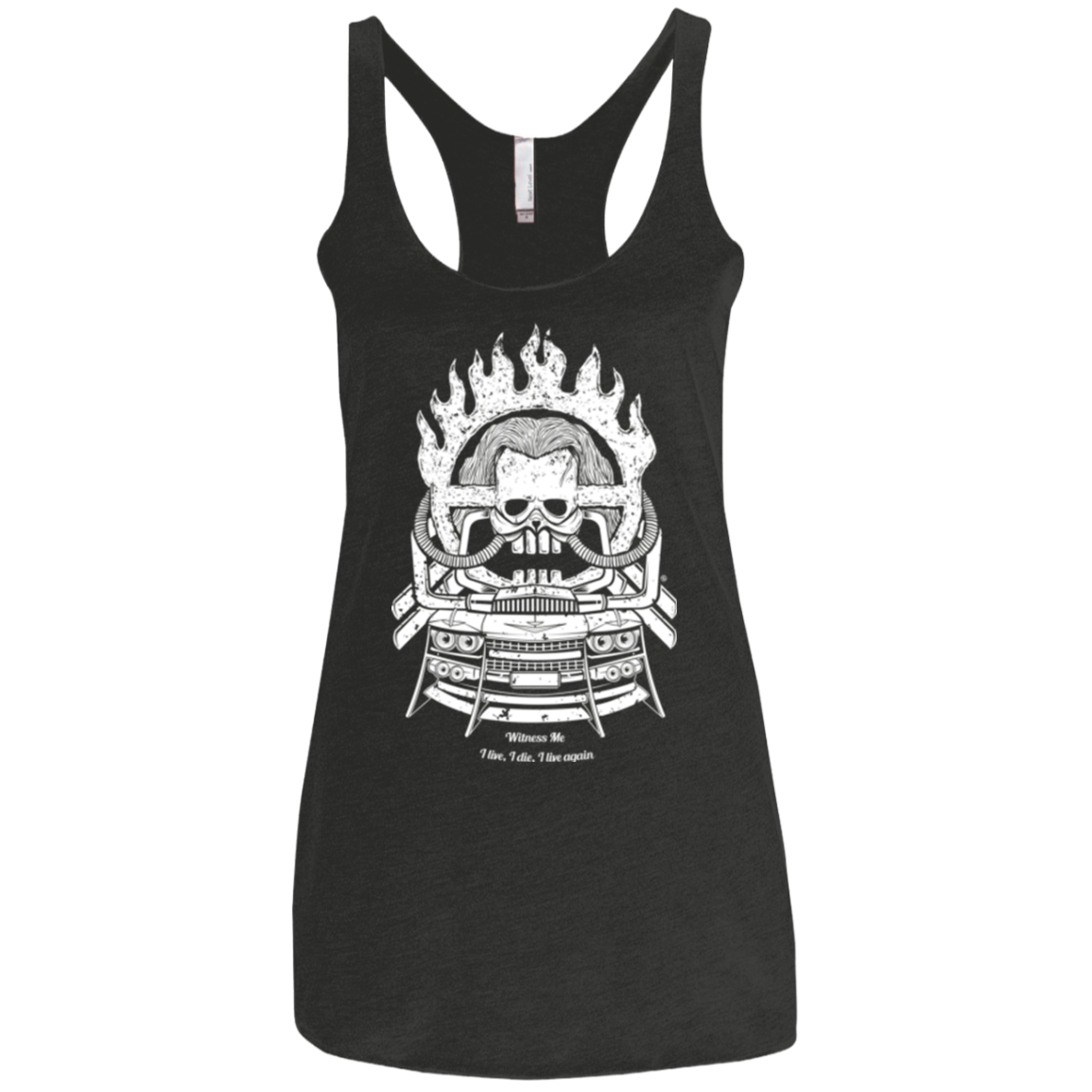 WITNESS ME Women's Triblend Racerback Tank