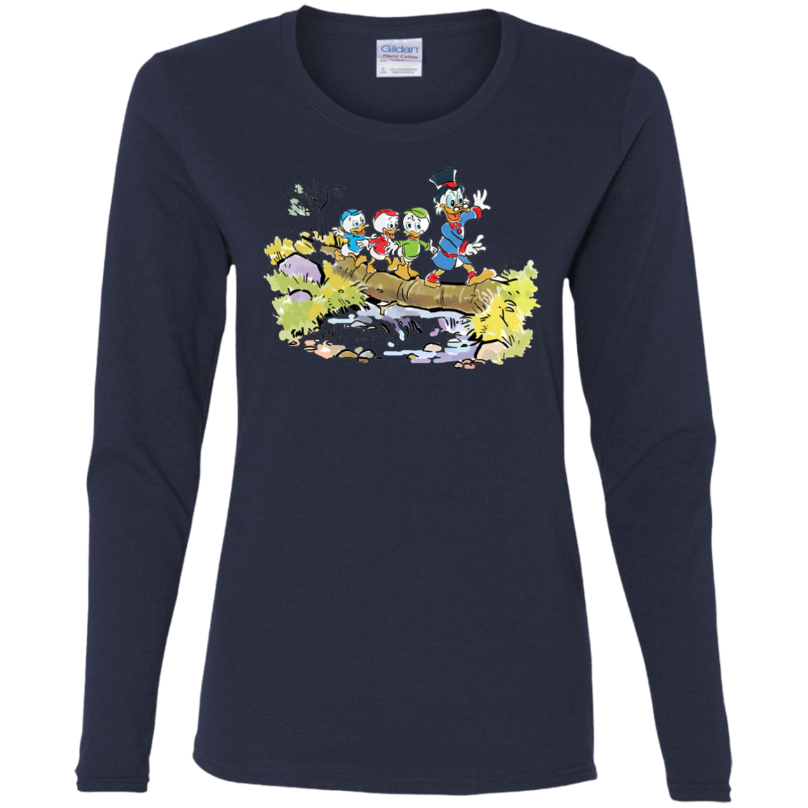 Duck Tails Women's Long Sleeve T-Shirt