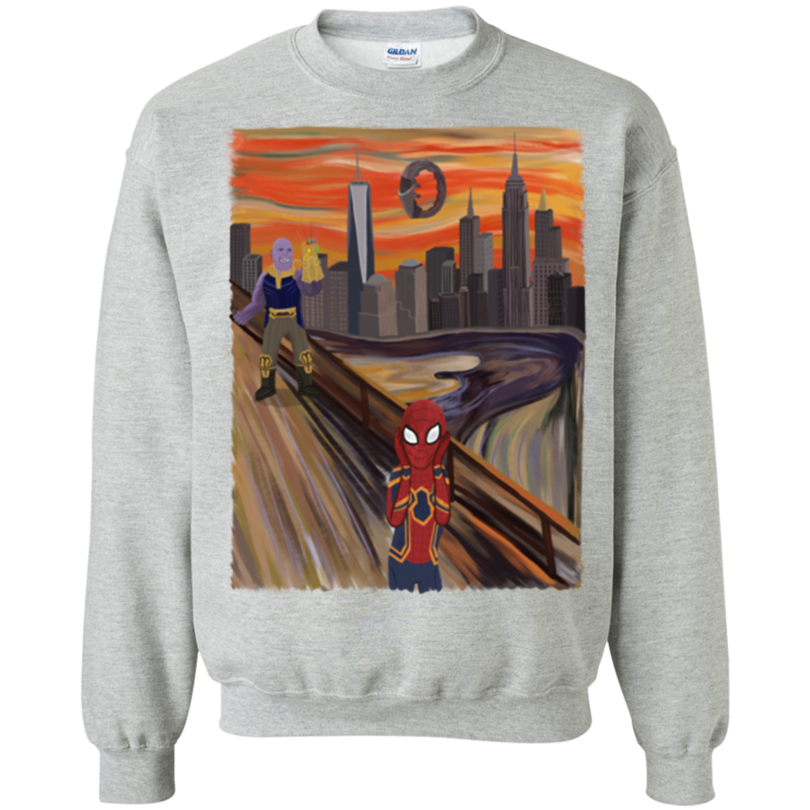 Spider Scream Crewneck Sweatshirt