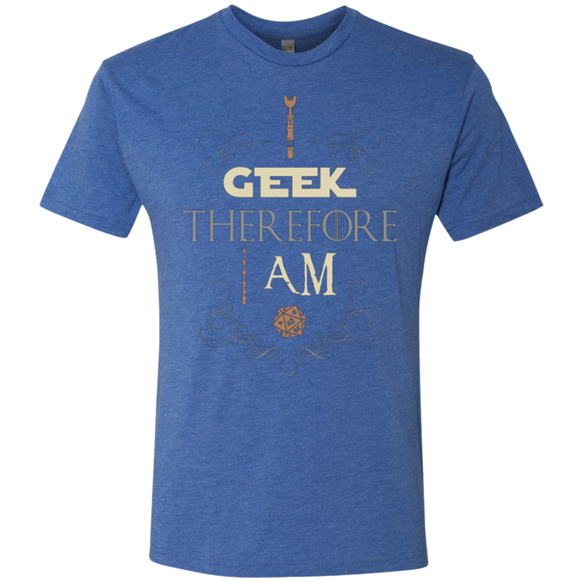 I GEEK (1) Men's Triblend T-Shirt