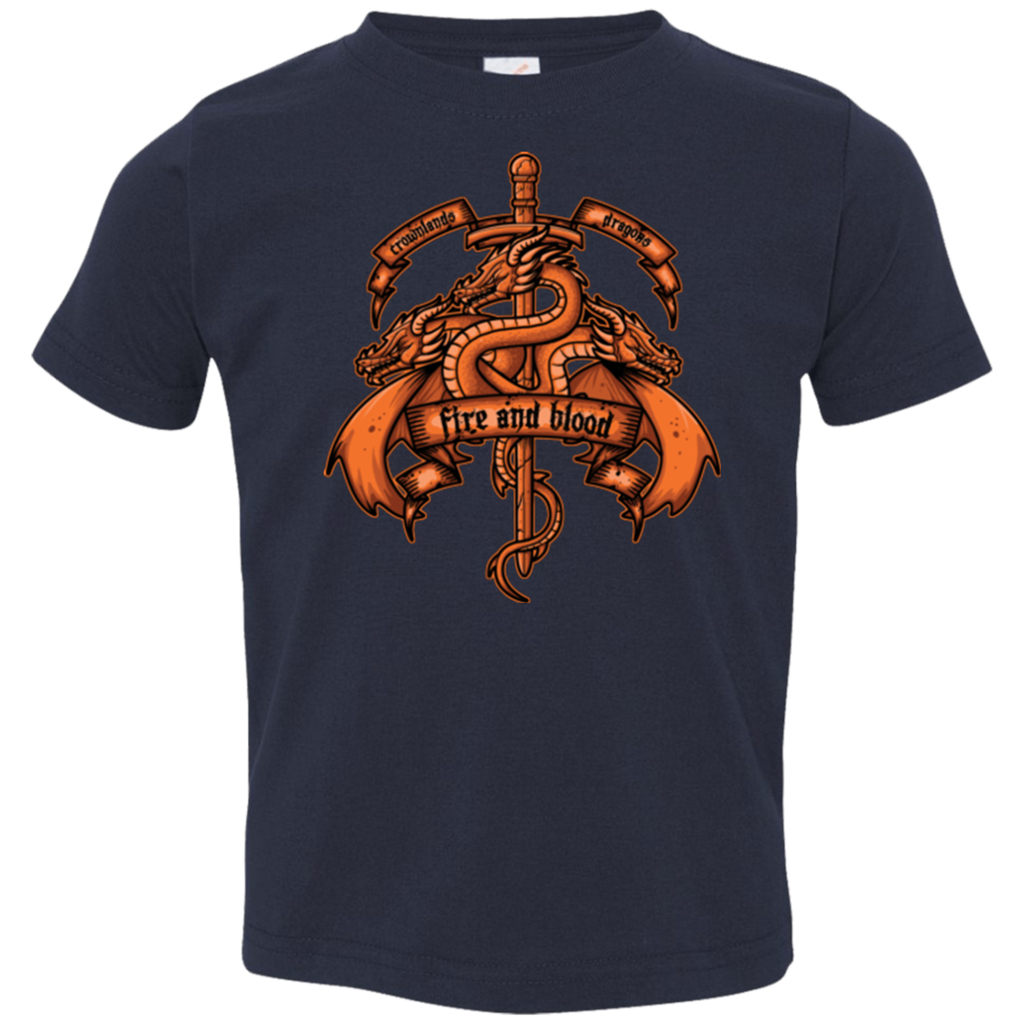 FIRE AND BLOOD Toddler Premium T-Shirt