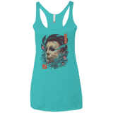 Oni Slasher Mask Women's Triblend Racerback Tank