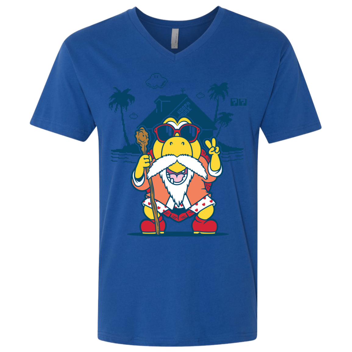 TURTLE HERMIT Men's Premium V-Neck