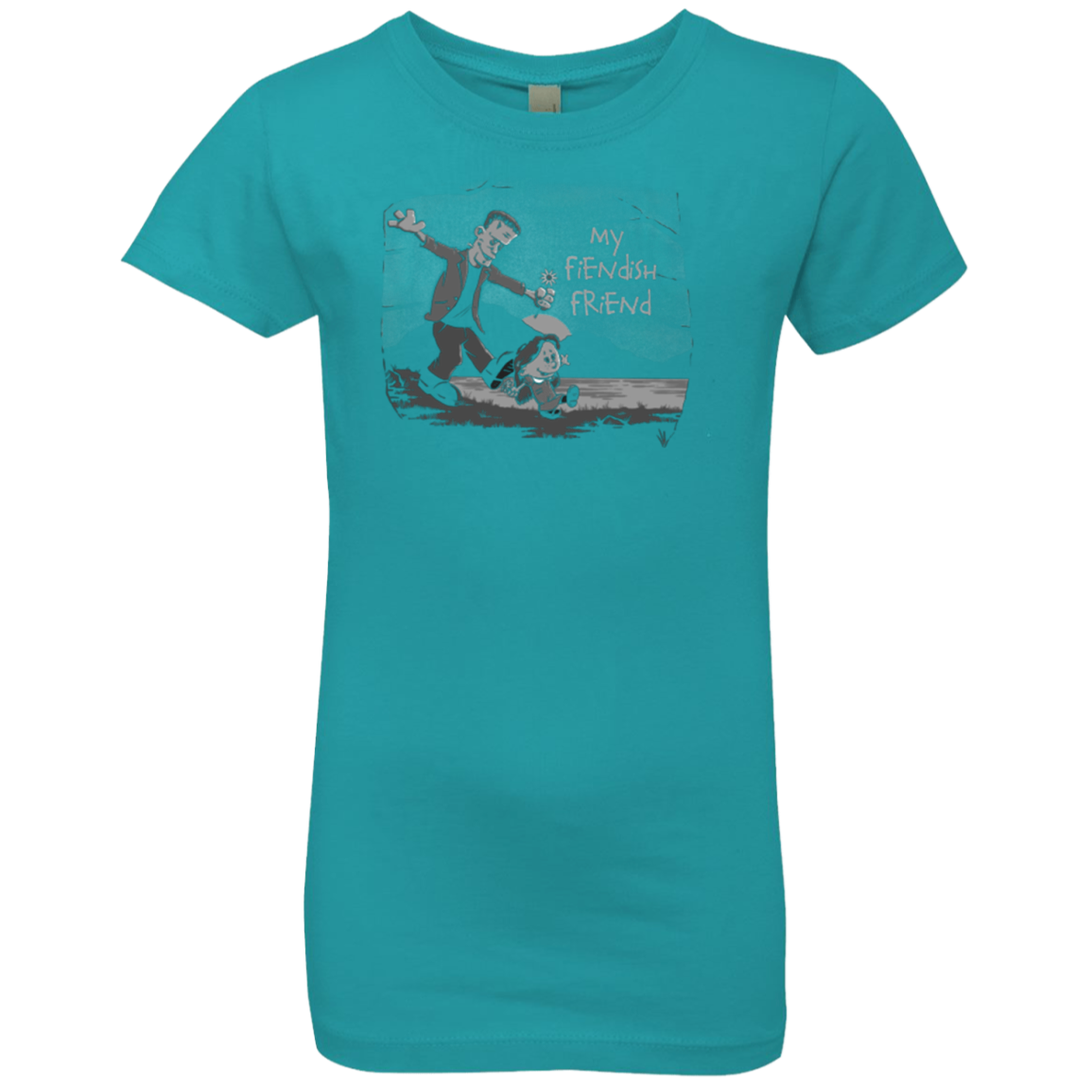 My Fiendish Friend Girls Premium T-Shirt