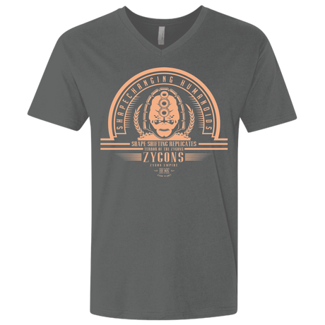 Who Villains Zygons Men's Premium V-Neck