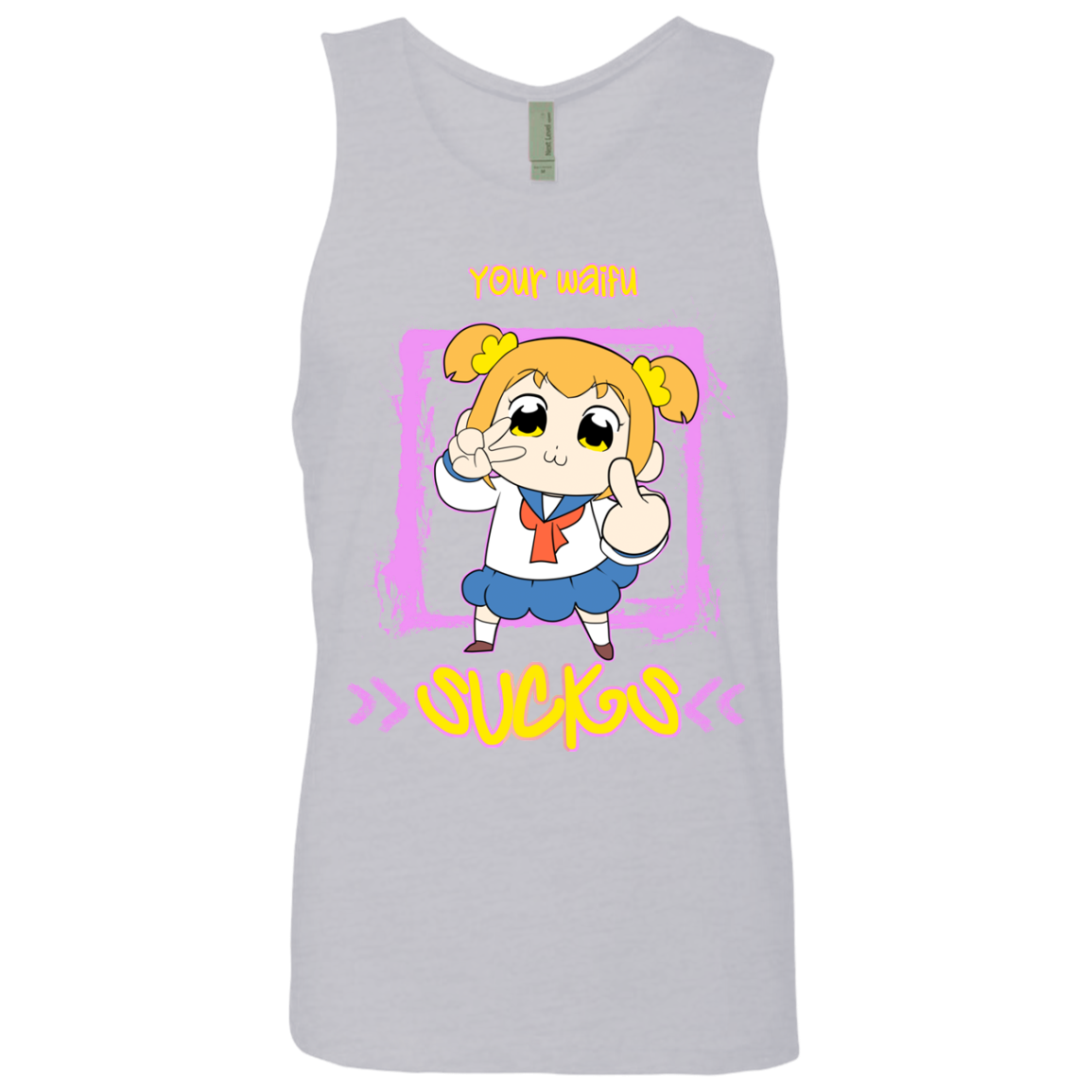 Your Waifu Men's Premium Tank Top