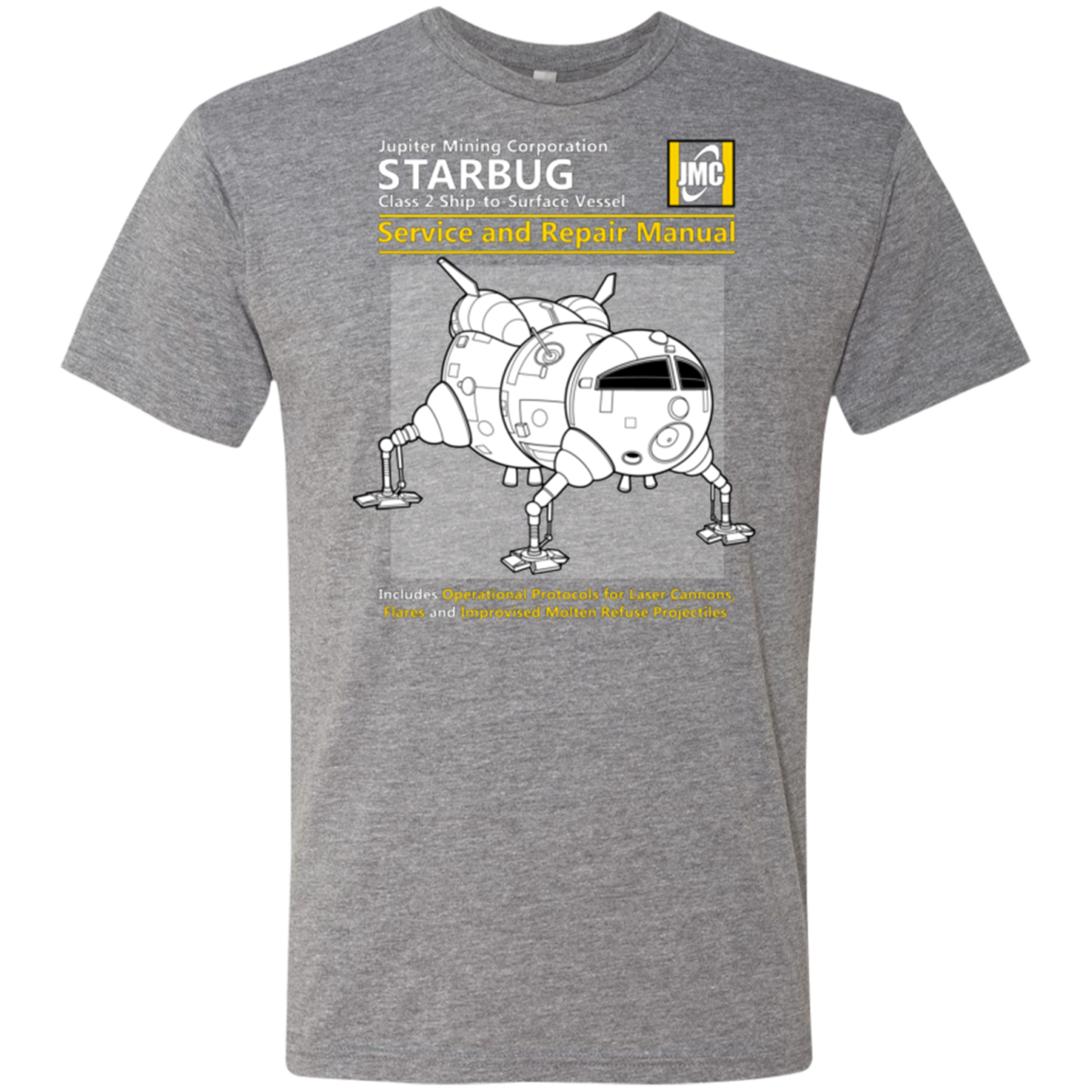 Starbug Service And Repair Manual Men's Triblend T-Shirt