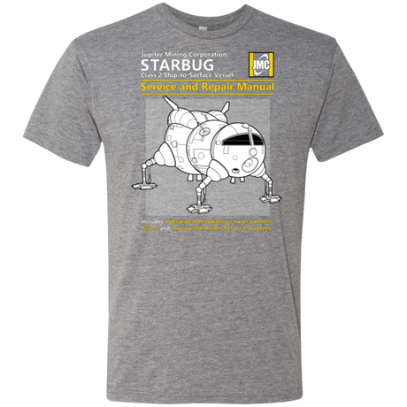 Starbug Service And Repair Manual Men's Triblend T-Shirt