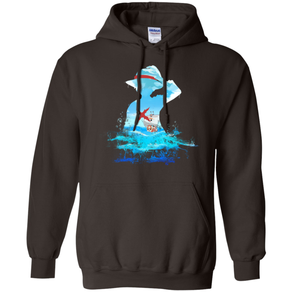 Luffy sea 2 Pullover Hoodie