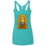 Banana Throne Women's Triblend Racerback Tank