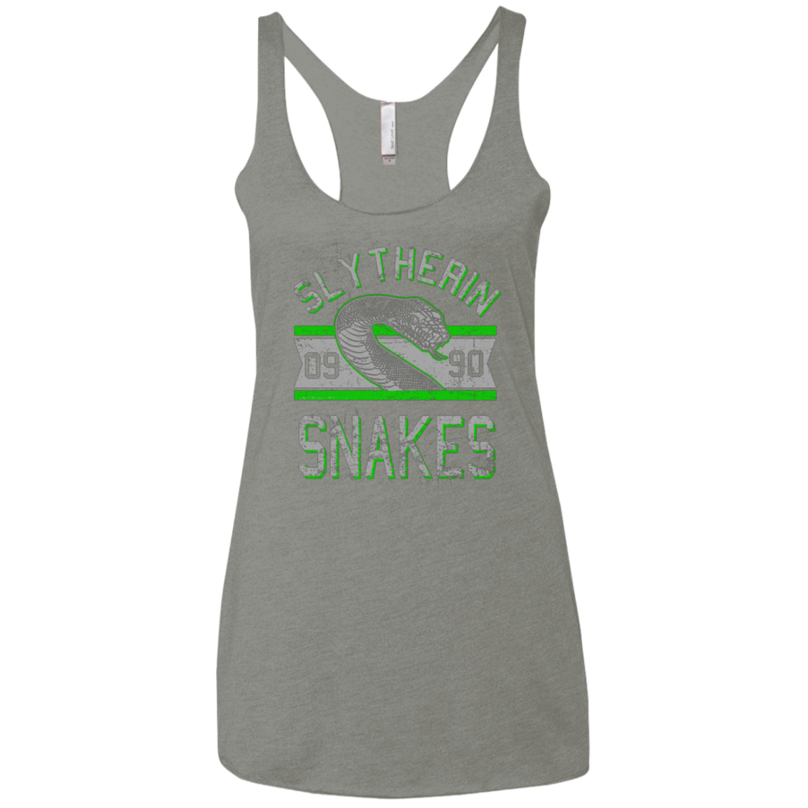 Snakes Women's Triblend Racerback Tank