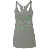 Snakes Women's Triblend Racerback Tank