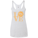LOVE TWIN PEAKS Women's Triblend Racerback Tank