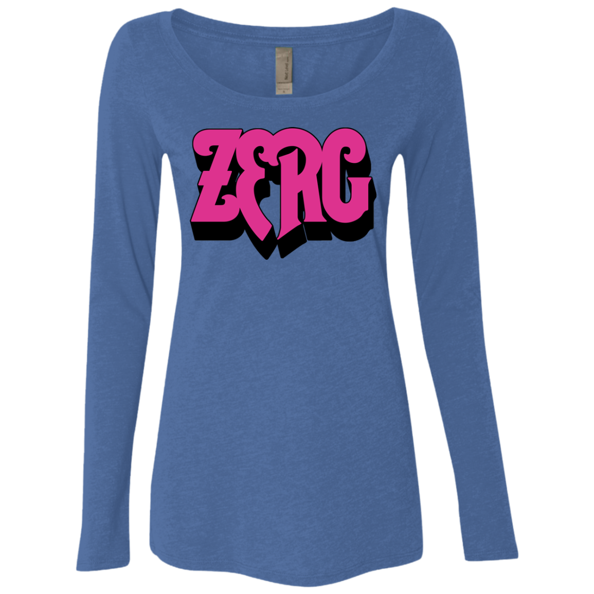 Zerg Rush Women's Triblend Long Sleeve Shirt