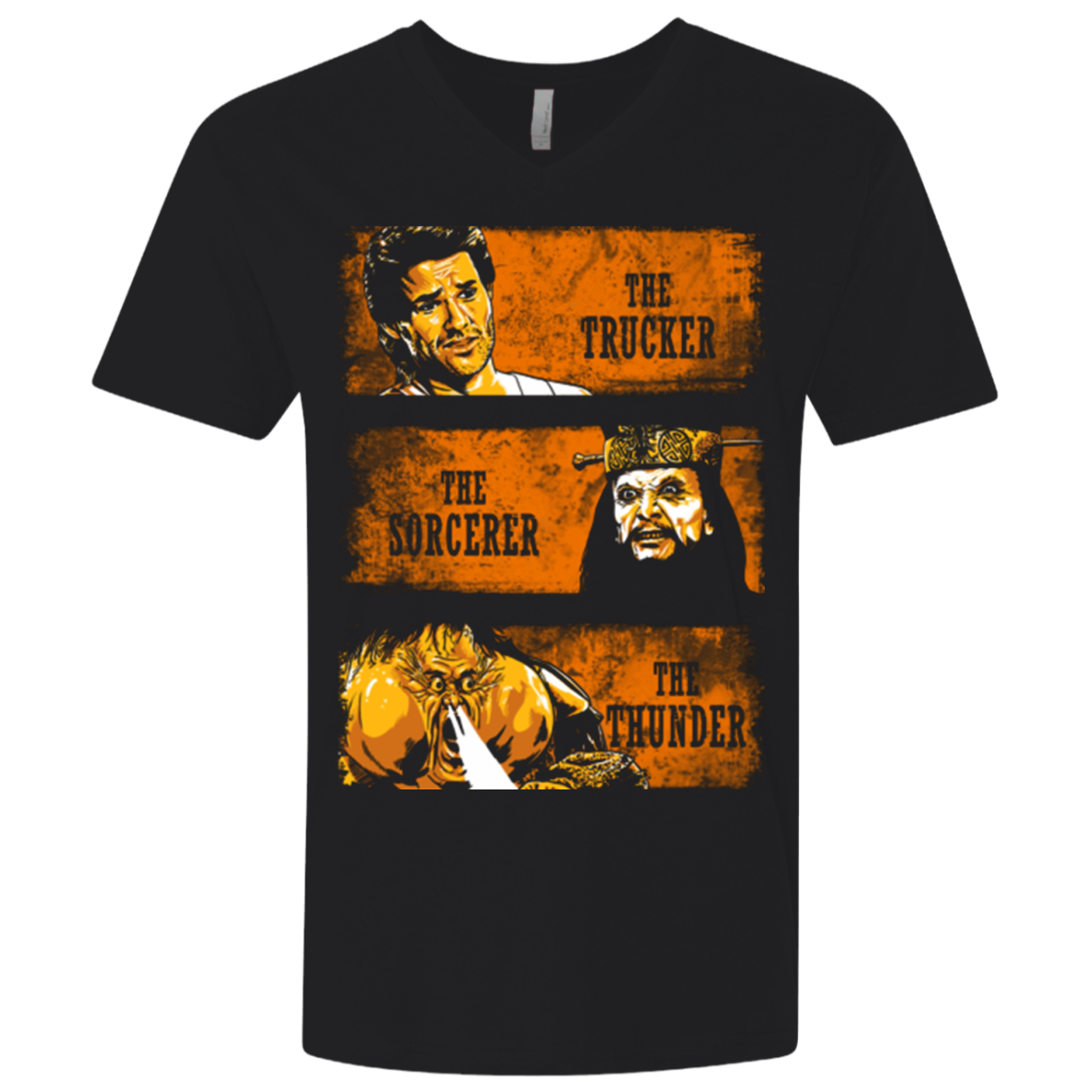The Trucker The Sorcerer and the Thunder Men's Premium V-Neck