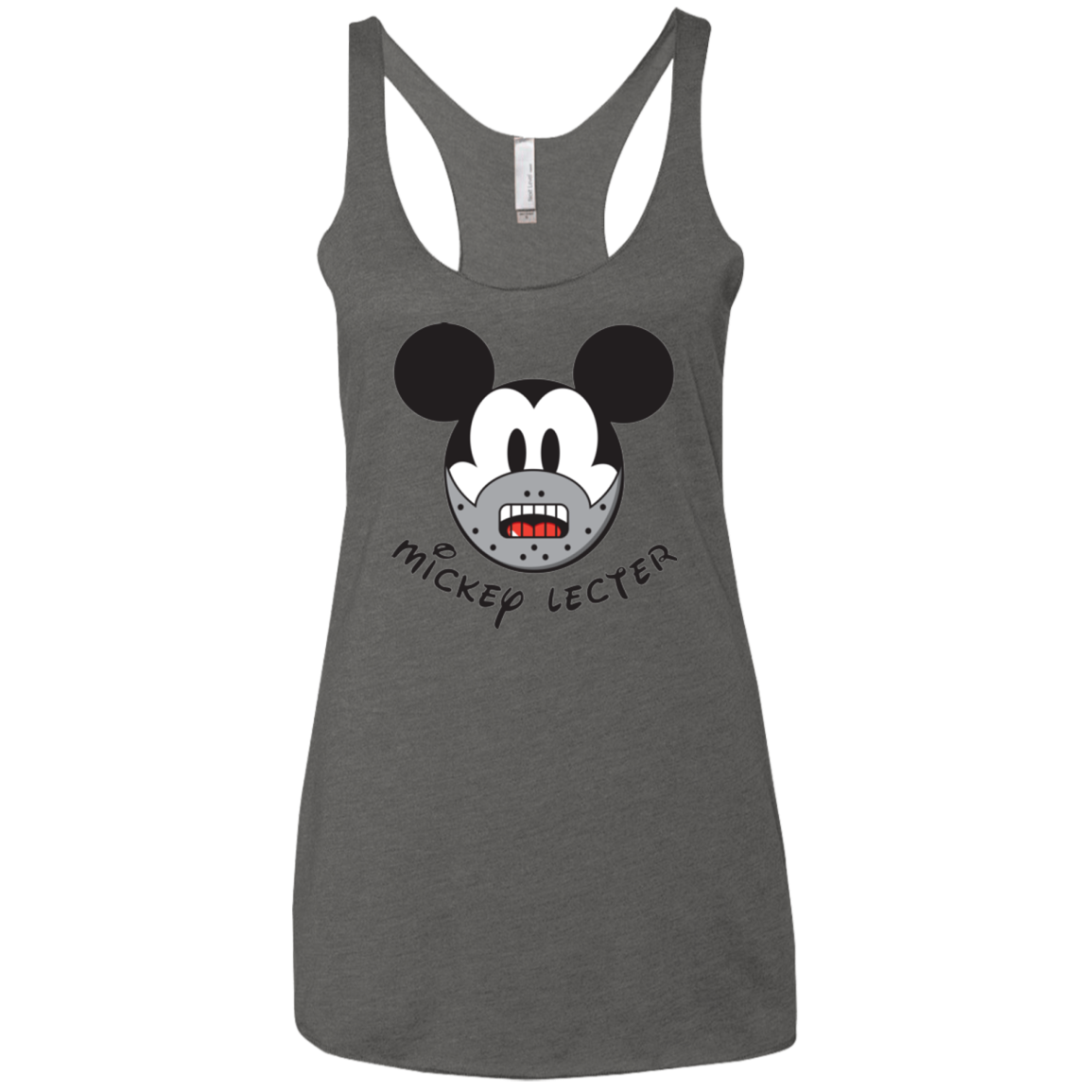 Mickey Lecter Women's Triblend Racerback Tank