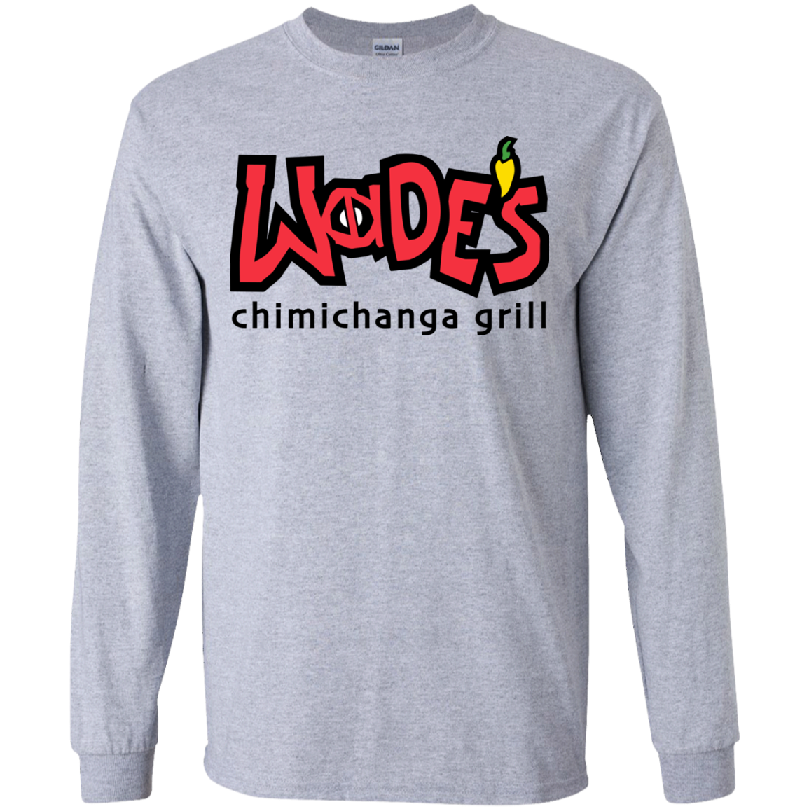 Wades Grill Youth Long Sleeve T-Shirt