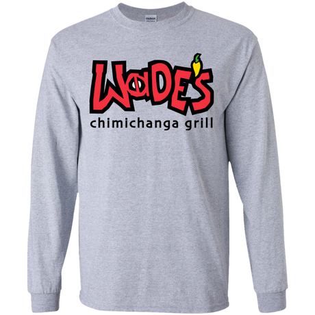 Wades Grill Youth Long Sleeve T-Shirt