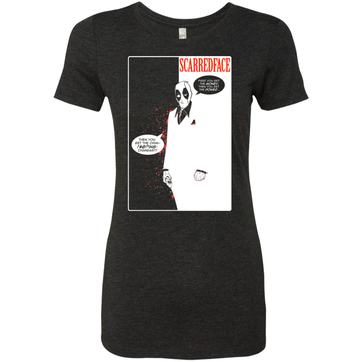 SCARREDFACE Women's Triblend T-Shirt