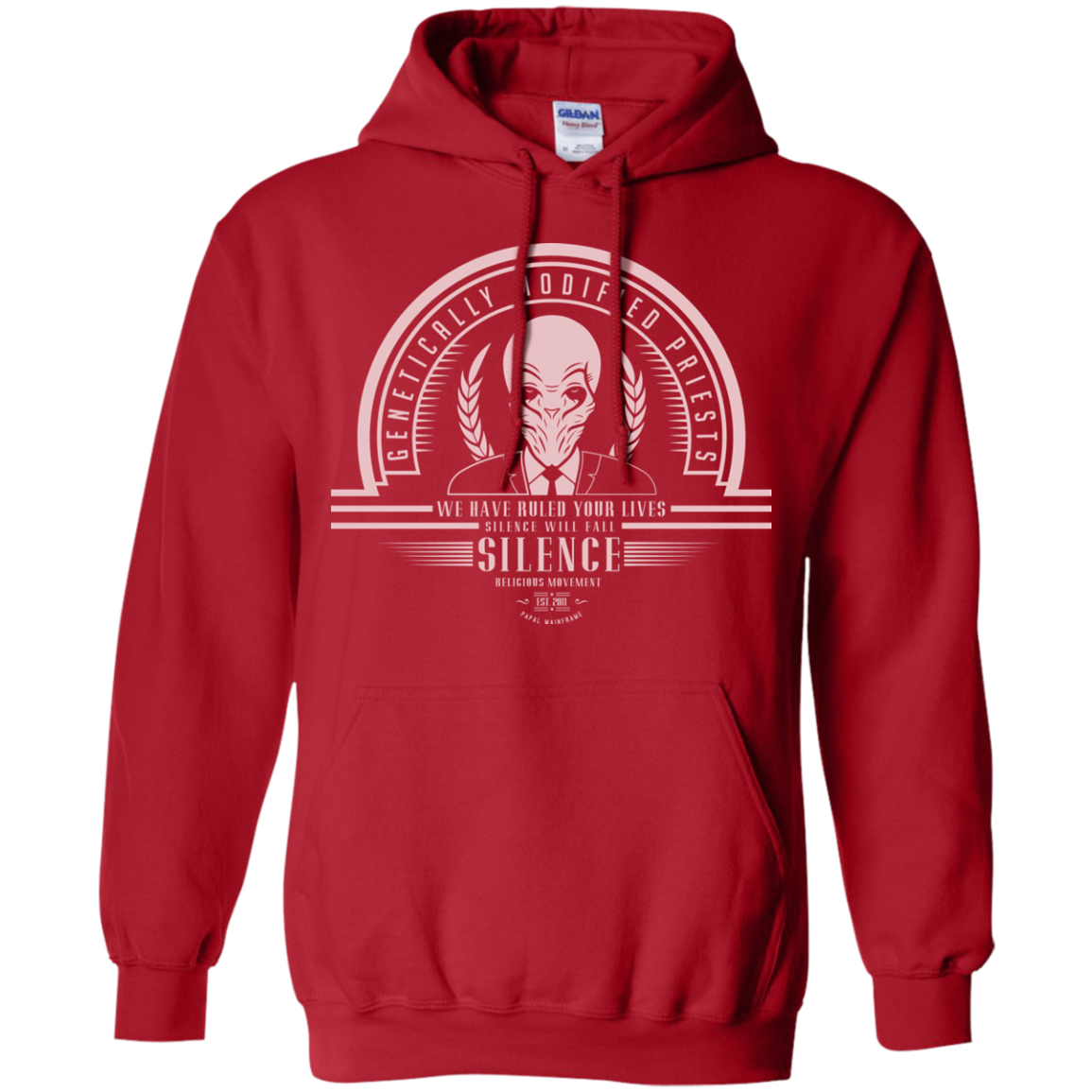 Who Villains Silence Pullover Hoodie