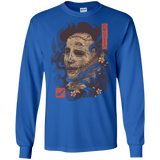 Oni Leather Mask Men's Long Sleeve T-Shirt