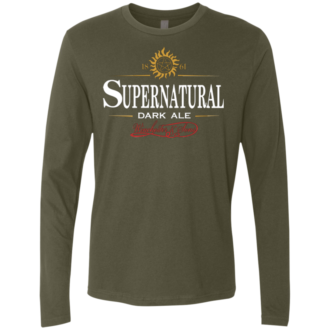 Supernatural Stout Men's Premium Long Sleeve