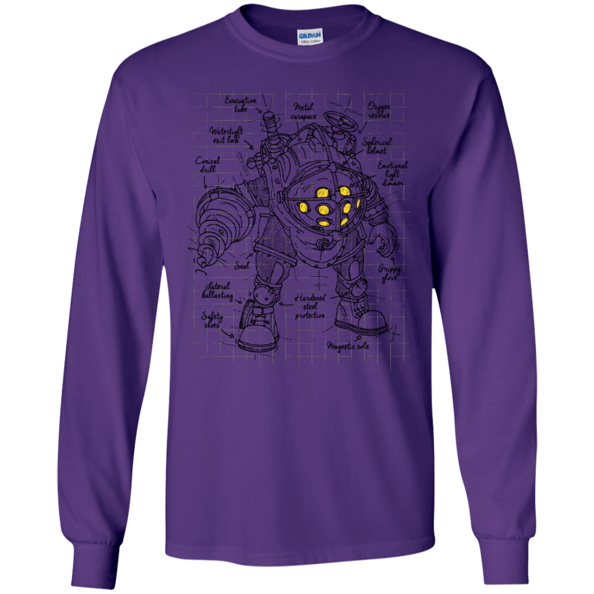 Big Daddy Plan Men's Long Sleeve T-Shirt