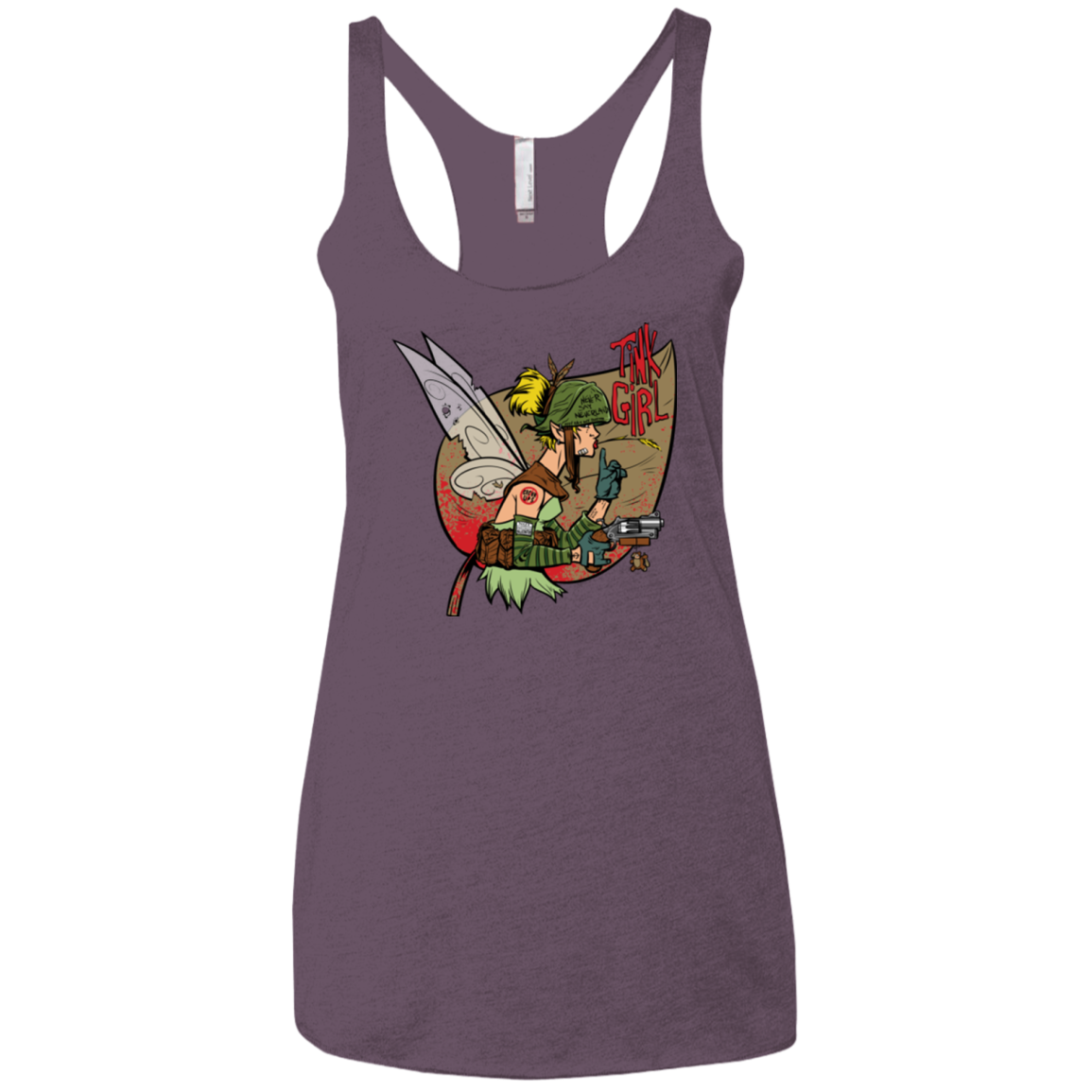 Tink Girl Women's Triblend Racerback Tank