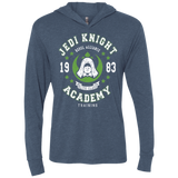 Jedi Knight Academy 83 Triblend Long Sleeve Hoodie Tee