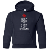 Feed dragons Youth Hoodie