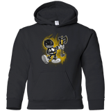Black Ranger Artwork Youth Hoodie