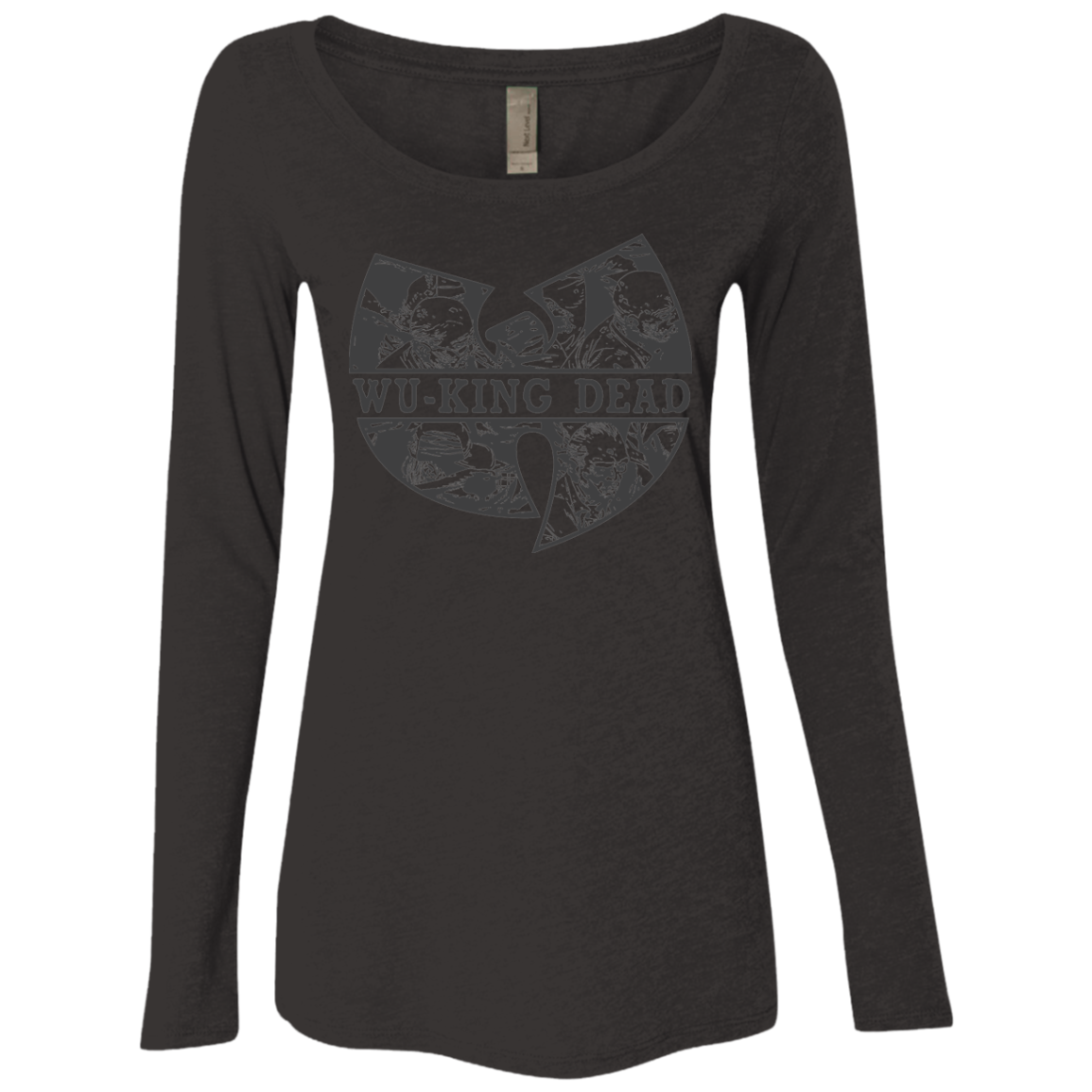 WU KING DEAD Women's Triblend Long Sleeve Shirt