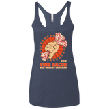 Vote Bacon In 2018 Women's Triblend Racerback Tank