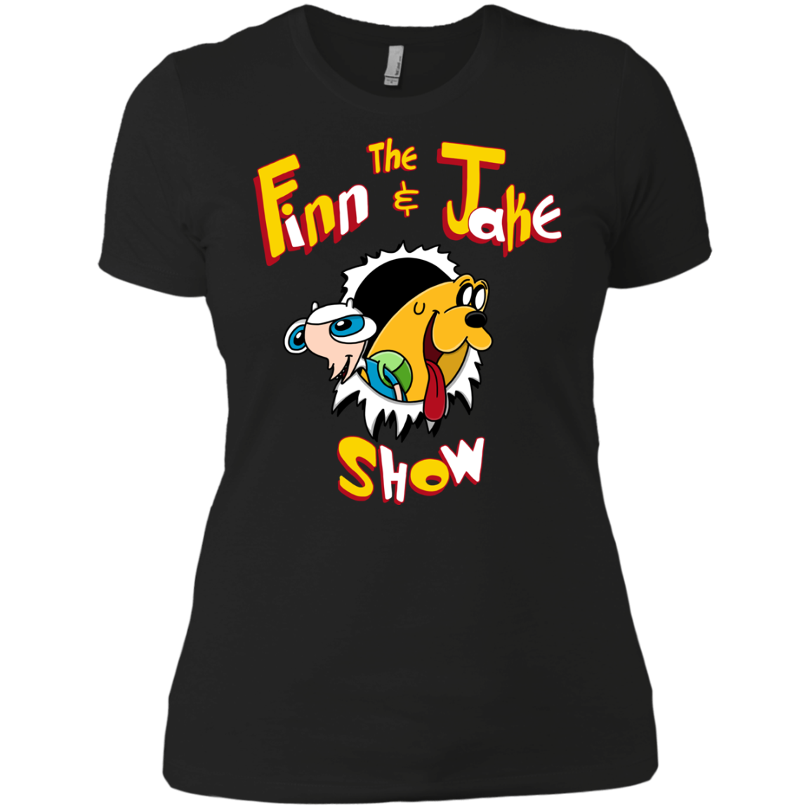 The Finn and Jake Show Women's Premium T-Shirt