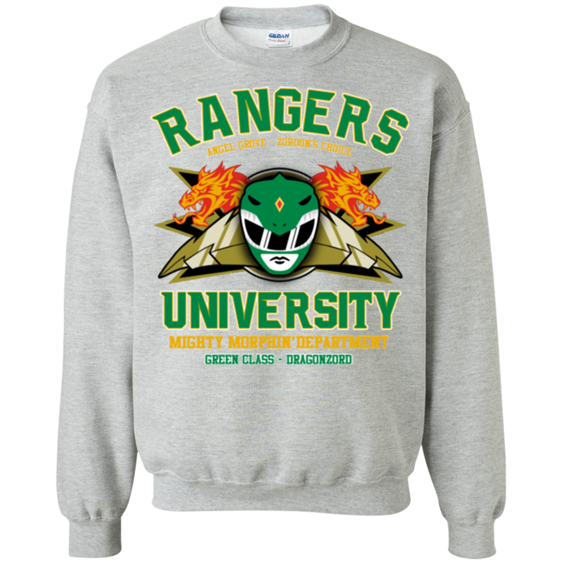 Rangers U Green Ranger Crewneck Sweatshirt