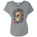 Oni Jason Mask Triblend Dolman Sleeve