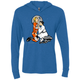 Rebellion Hero Triblend Long Sleeve Hoodie Tee