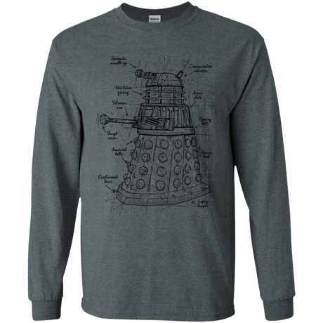 Dalek Plan Men's Long Sleeve T-Shirt