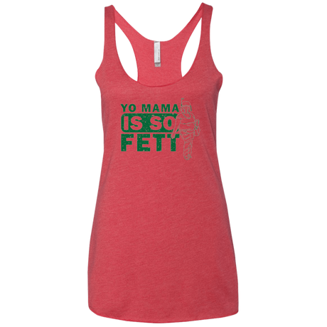 So Fett Women's Triblend Racerback Tank