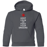 Feed dragons Youth Hoodie