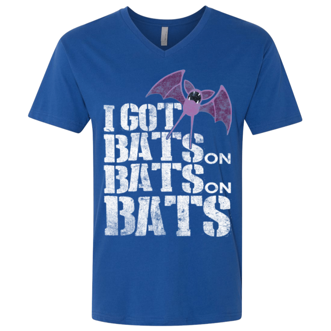 Bats on Bats on Bats Men's Premium V-Neck