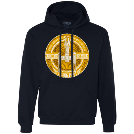 Y-Wing Scum Premium Fleece Hoodie