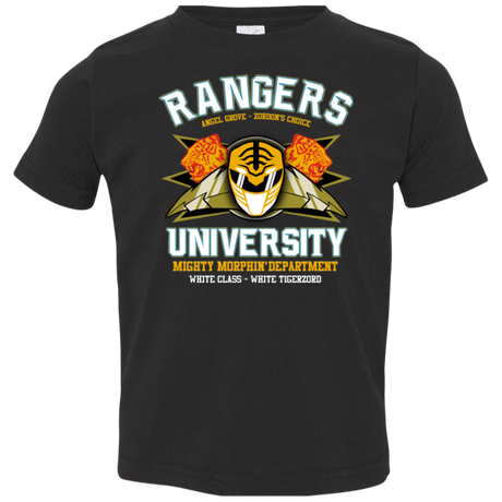 Rangers U White Ranger Toddler Premium T-Shirt