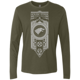 House Stark White Men's Premium Long Sleeve